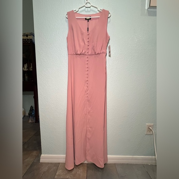 Alexia Admor Dresses & Skirts - ALEXIA ADMOR Milana Maxi Dress in Blush Pink Size 8 NWT